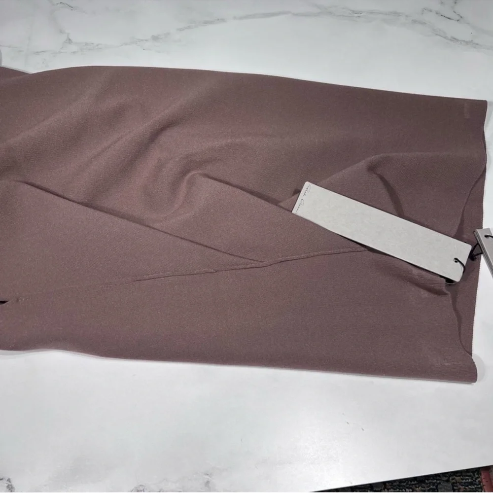 Rick Owens Rent Maxi Bodycon Skirt in Dust - Picture 14 of 14